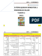 1.2 Rancangan Pengajaran Semester 2 Pendidikan Islam Tahun 2
