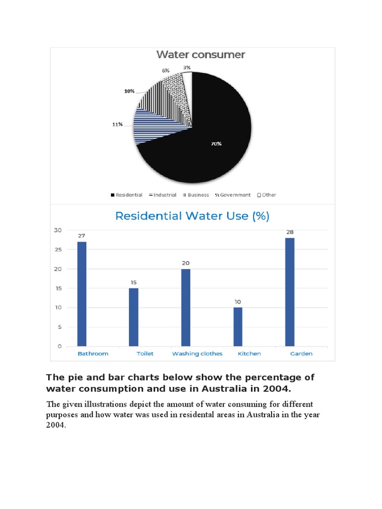 Mix Bar and Pie Chart | PDF