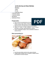 Receta #01 Cuy Frito