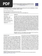 Error Analysis and Interlanguage | PDF | Second Language