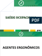 Saúde ocupacional e ergonomia