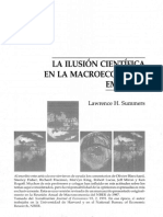 La Ilusion Cientifica en La Macroeconomia Empirica: Lawrence H. Summers