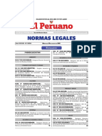 Normas Legales: Umario