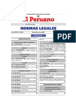 Normas Legales: Umario