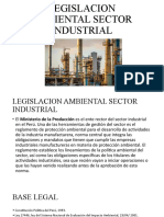 Legislacion Ambiental Sector Industrial