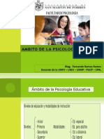 CAPITULO 2 AMBITO DE LA PSICOLOGIA EDUCATIVA (Modo de Compatibilidad)