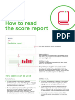 How To Read The Score Report: Aptis