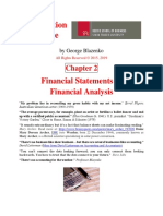 To Finance: Financial Statements in Financial Analysis