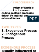 Geologic Processes On Earth