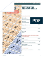 Science: Setting The Periodic Table