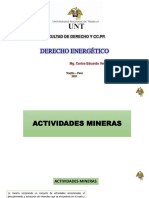 Actividades Mineras