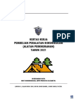 Kertas Kerja Mohon Beli Peralatan Kokurikulum 2021