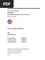 Download acces control by Abdulah Rais SN52217847 doc pdf