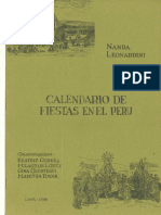 1996 - Leonardini, Nanda - Calendario de Fiestas en El Perú