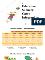 Education Summer Camp Infographics by Slidesgo