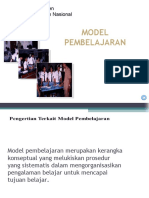 Model Pembelajaran: Departemen Pendidikan Nasional