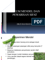 Kuliah 2 Pewarisan Sifat Mendel