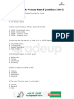 AFCAT II 2020: Memory Based Questions (Set-I) : WWW - Gradeup.co