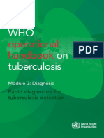 WHO Operational Handbook On Tuberculosis. Module 3 Diagnosis. Rapid Diagnostics For Tuberculosis Detection