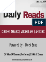 Mock Zone Daily Read Magazine, 28th August
