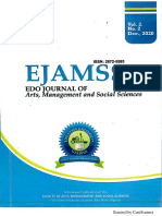 Social Media or Socio-Economic Media: A Study of The Utilization of Social Media Space by Rural Artisans in Iyamho and Ogbido Villages in Edo State.