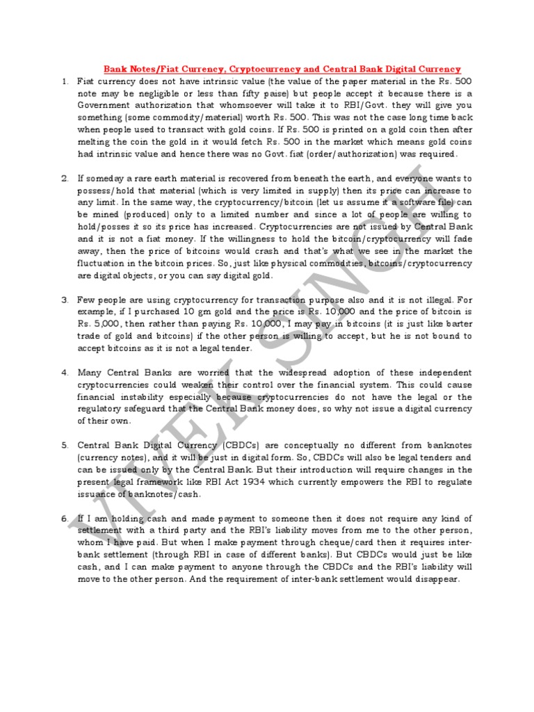 Digital Currency PDF Cryptocurrency Banks