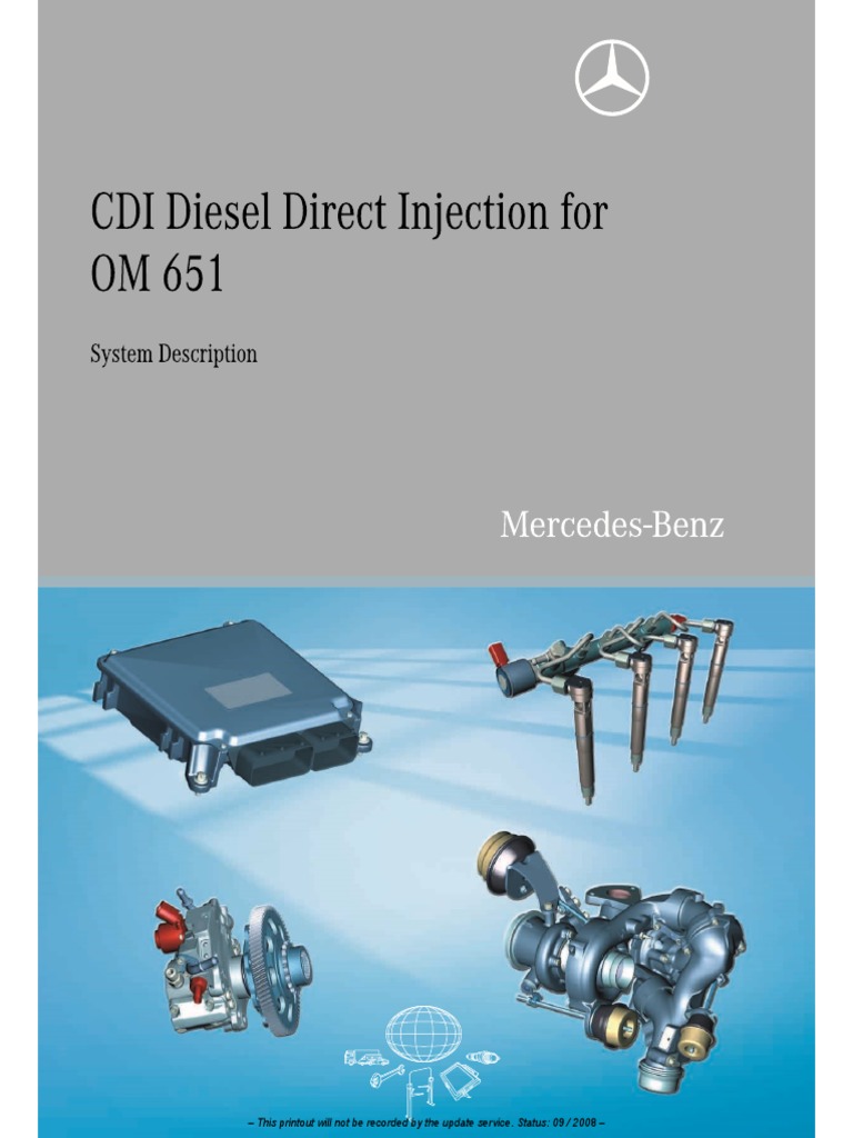 CDI Diesel Direct Injection For OM 651 | PDF