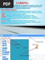 Coding: Programming Languages