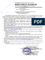 Pengumuman Hasil Seleksi Administrasi CPNS Tahun Anggran 2021