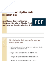  Imputacion Objetiva en La Litigacion Oral