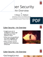 Cyber Security - An Overview