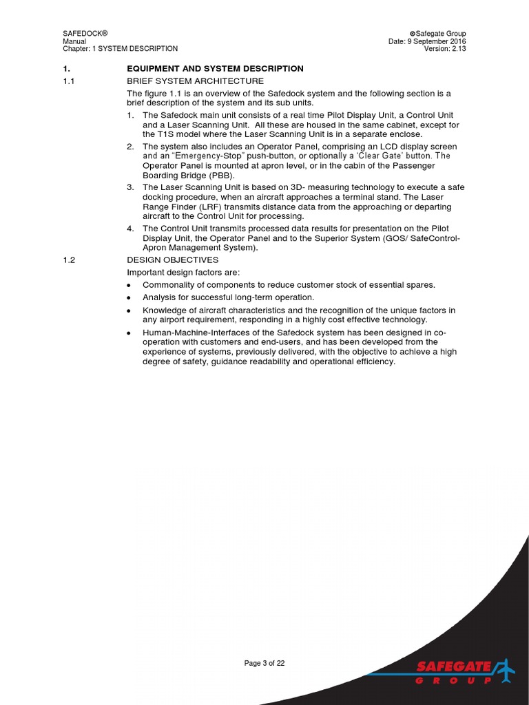 Equipment and System Description | PDF | Calibration | Electronics