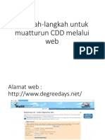 Langkah-Langkah Untuk Muatturun CDD Melalui Web