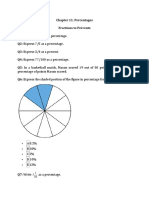 Chapter 11. Percentages