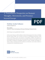 A Transatlantic Perspective on Challenging Eurocentric Views of Romani People