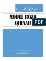 MODUL ItQan QIRAAH 2021