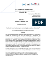 Anexo 5 - As Quatro Funções Da Investigação Na Aula de Matemática - E Paul Goldenberg