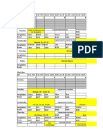 EOS2 Assessment Week Exam Timetable Updated June 4th