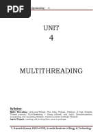 Multithreading: Object Oriented Programming 1