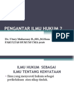 Materi 8 Ilmu Hukum SBG Ilmu Kenyataan