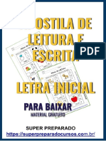 22. Apostila de Leitura e Escrita Letra Inicial