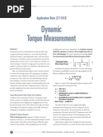 Dynamic Torque Measurement