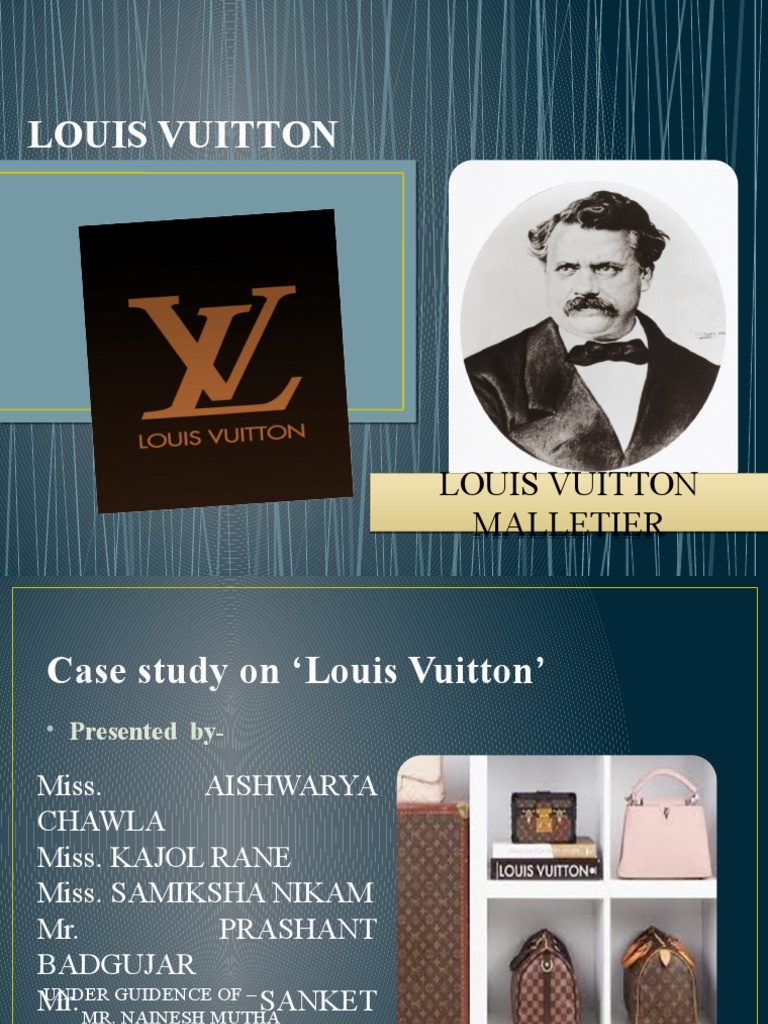 Marketing - Louis Vuitton case presentation