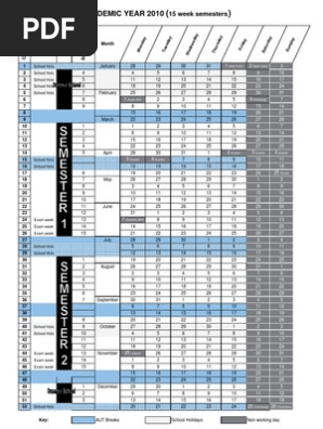 AUT Calendar