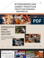 BAB 6 Faktor Pendorong Dan Penghambat Persatuan Dan Kesatuan Bangsa Indonesia