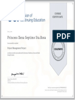 Project Management Project - Princess Xena Sta - Rosa