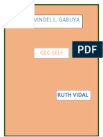 Aries Windel L. Gabuya: Gec-Self