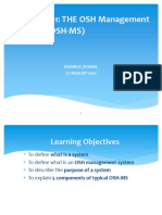 OSH-MS Components