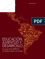 Lectura Educación, Juventud y Desarrollo UNESCO