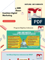 Program Pelatihan Magang Guru SMK Dan Dosen Keahlian Digital Marketing Jakarta